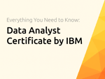Data Analyst Certificate by IBM: Everything You Need to Know