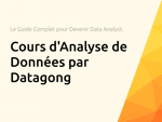 Cours d'Analyse de Données par Datagong: Le Guide Complet pour Devenir Data Analyst